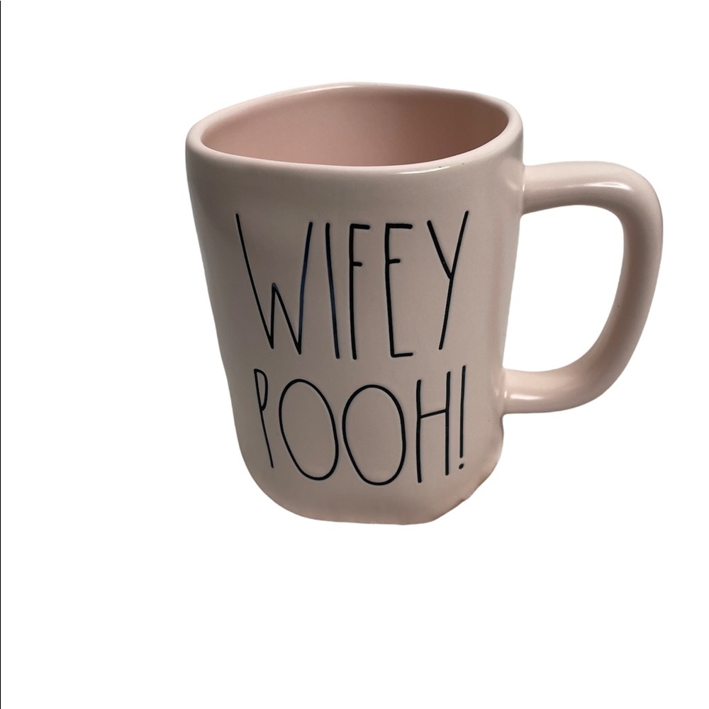 Rae Dunn Pink WIFEY POOH Mug